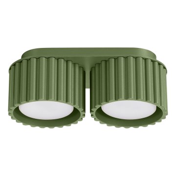 Spotleuchte AURA 2xGX53/10W/230V grün