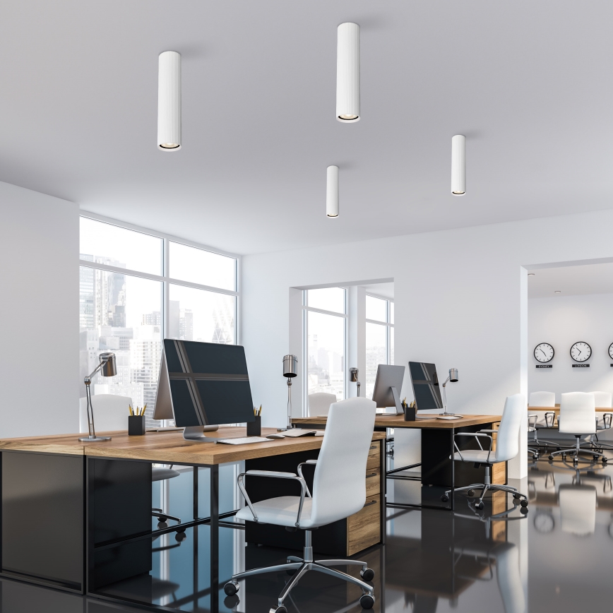 Spotleuchte TUNE L 1xGU10/10W/230V 24 cm weiß