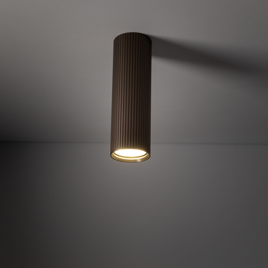Spotleuchte TUNE M 1xGU10/10W/230V 17 cm braun