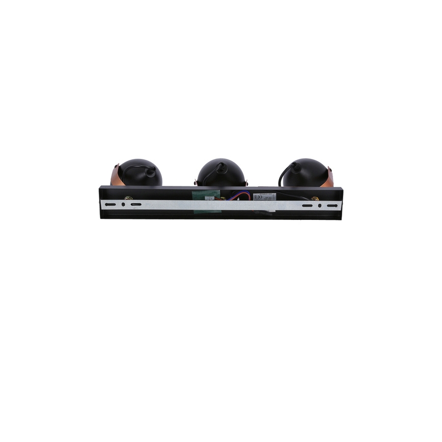 Spotlight ANICA 3xE14/40W/230V schwarz/kupfer