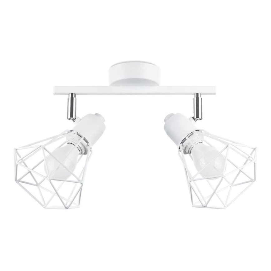 Spotlight ARTEMIS 2xE14/40W/230V Weiß