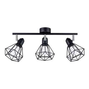 Spotlight ARTEMIS 3xE14/40W/230V schwarz