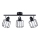 Spotlight BELUCI 3xE14/40W/230V schwarz