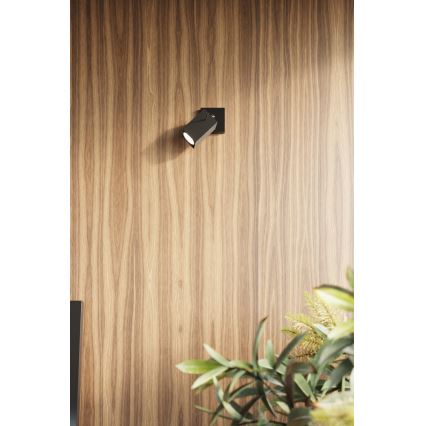 Sollux SL.0101 - Deckenleuchte MERIDA 3 3xGU10/40W/230V schwarz