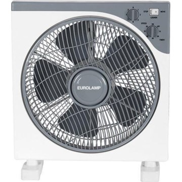 Standventilator 45W/230V Ø 37 cm weiß/grau