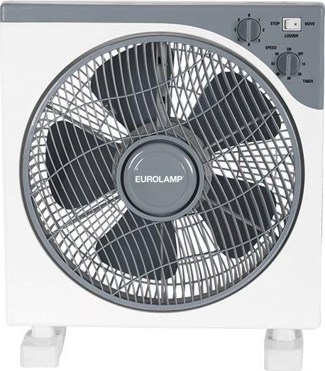 Standventilator 45W/230V Ø 37 cm weiß/grau