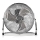Standventilator 80W/230V glänzendes Chrom