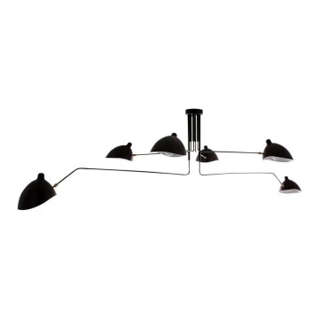 Stangen-Kronleuchter DAVIS 6xE27/60W/230V