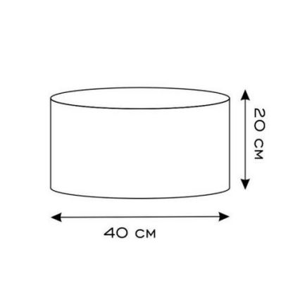 Stangen-Kronleuchter HELEN 3xE27/15W/230V grau/chrom glänzend