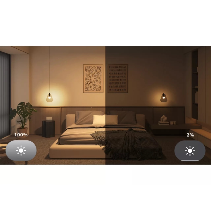 Starter-Set Philips Hue White And Color Ambiance Essential 2xE27/8W/230V 2200-6500K + Verbindungsgerät