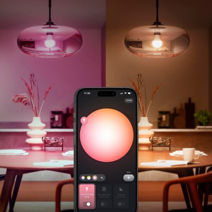 Starter-Set Philips Hue White And Color Ambiance Essential 2xE27/8W/230V 2200-6500K + Verbindungsgerät