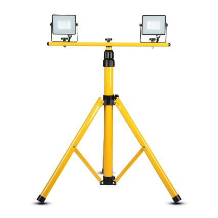 Stativ für Scheinwerfer 180 cm Gelb