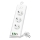 Steckdosenleiste mit Schalter LINEA PRO 3x 230 V + 3x USB-A + 1x USB-C, Schuko, 1,5 m, weiß