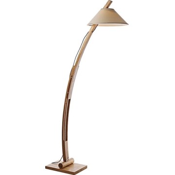 Stehlampe 1xE27/60W/230V Massivholz/Esche