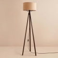 Stehlampe AYD 1xE27/40W/230V braun/beige