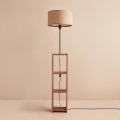 Stehlampe AYD 1xE27/40W/230V braun/beige