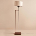 Stehlampe AYD 1xE27/40W/230V braun/beige