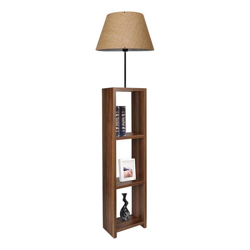 Stehlampe AYD 1xE27/40W/230V braun
