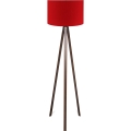 Stehlampe AYD 1xE27/40W/230V braun/rot
