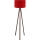 Stehlampe AYD 1xE27/40W/230V braun/rot