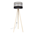 Stehlampe CORAL 1xE27/60W/230V beige/schwarz/grau/gold