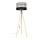 Stehlampe CORAL 1xE27/60W/230V beige/schwarz/grau/gold