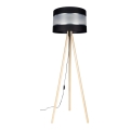 Stehlampe CORAL 1xE27/60W/230V beige/schwarz/matter Chrom