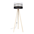 Stehlampe CORAL 1xE27/60W/230V beige/schwarz/weiß/gold