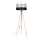 Stehlampe CORAL 1xE27/60W/230V beige/schwarz/weiß/mattchrom