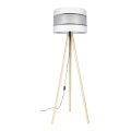 Stehlampe CORAL 1xE27/60W/230V beige/weiß/gold