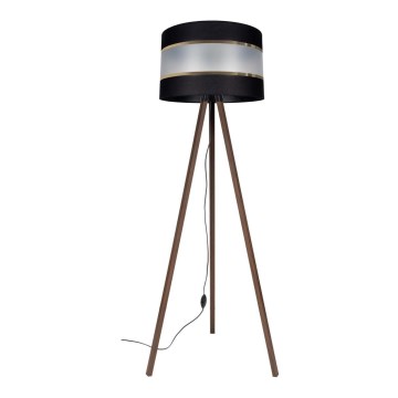 Stehlampe CORAL 1xE27/60W/230V braun/schwarz/gold