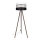 Stehlampe CORAL 1xE27/60W/230V Braun/Schwarz/Weiß/Gold