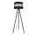 Stehlampe CORAL 1xE27/60W/230V Wenge/Schwarz/Gold