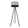 Stehlampe CORAL 1xE27/60W/230V Wenge/Schwarz/Grau/Gold