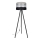 Stehlampe CORAL 1xE27/60W/230V Wenge/Schwarz/Grau/Mattchrom