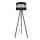 Stehlampe CORAL 1xE27/60W/230V Wenge/Schwarz/Mattchrom
