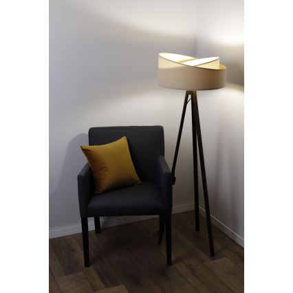 Stehlampe GALAXY 1xE27/60W/230V beige/weiß/wenge