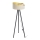Stehlampe GALAXY 1xE27/60W/230V creme/wenge
