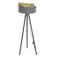 Stehlampe GALAXY 1xE27/60W/230V grau/wenge