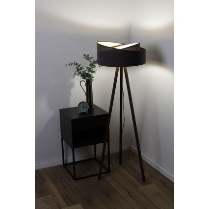 Stehlampe GALAXY 1xE27/60W/230V grau/wenge