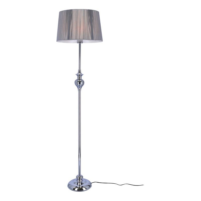 Stehlampe GILLENIA 1xE27/60W/230V silber