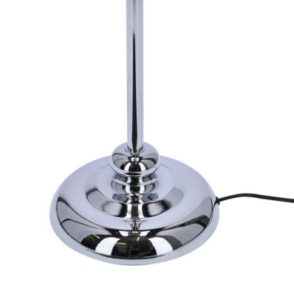 Stehlampe GILLENIA 1xE27/60W/230V silber