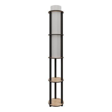 Stehlampe mit Regalen NOTO 1xE27/40W/230V beige/schwarz
