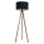 Stehlampe STANDART 1xE27/60W/230V blau/wenge