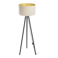 Stehlampe STANDART 1xE27/60W/230V creme/wenge