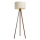 Stehlampe STANDART 1xE27/60W/230V creme/wenge
