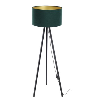 Stehlampe STANDART 1xE27/60W/230V grün/wenge
