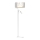 Stehlampe ZIGGY 1xE27/40W/230V + 1xGU10/MR11/7W Weiß/Gold