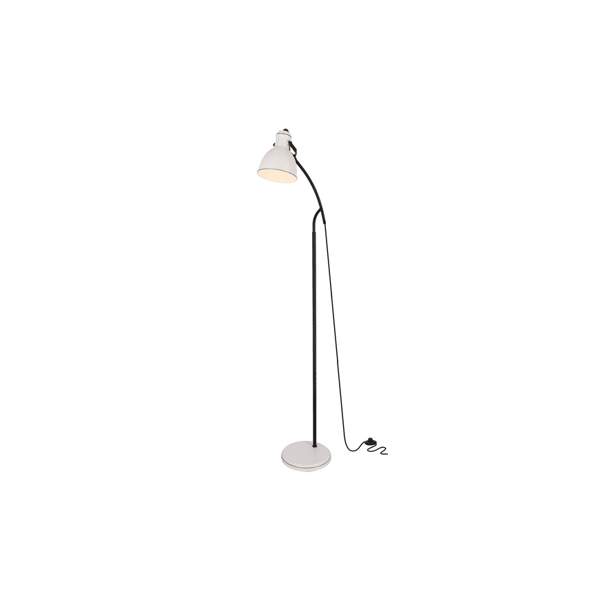 Stehlampe ZUMBA 1xE27/40W/230V weiß/schwarz