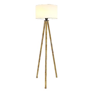 Stehleuchte 1xE27/40W/230V beige/weiß